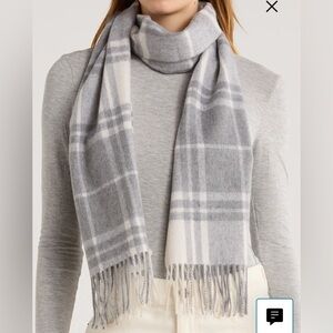 C by Bloomingdale’s cashmere scarf